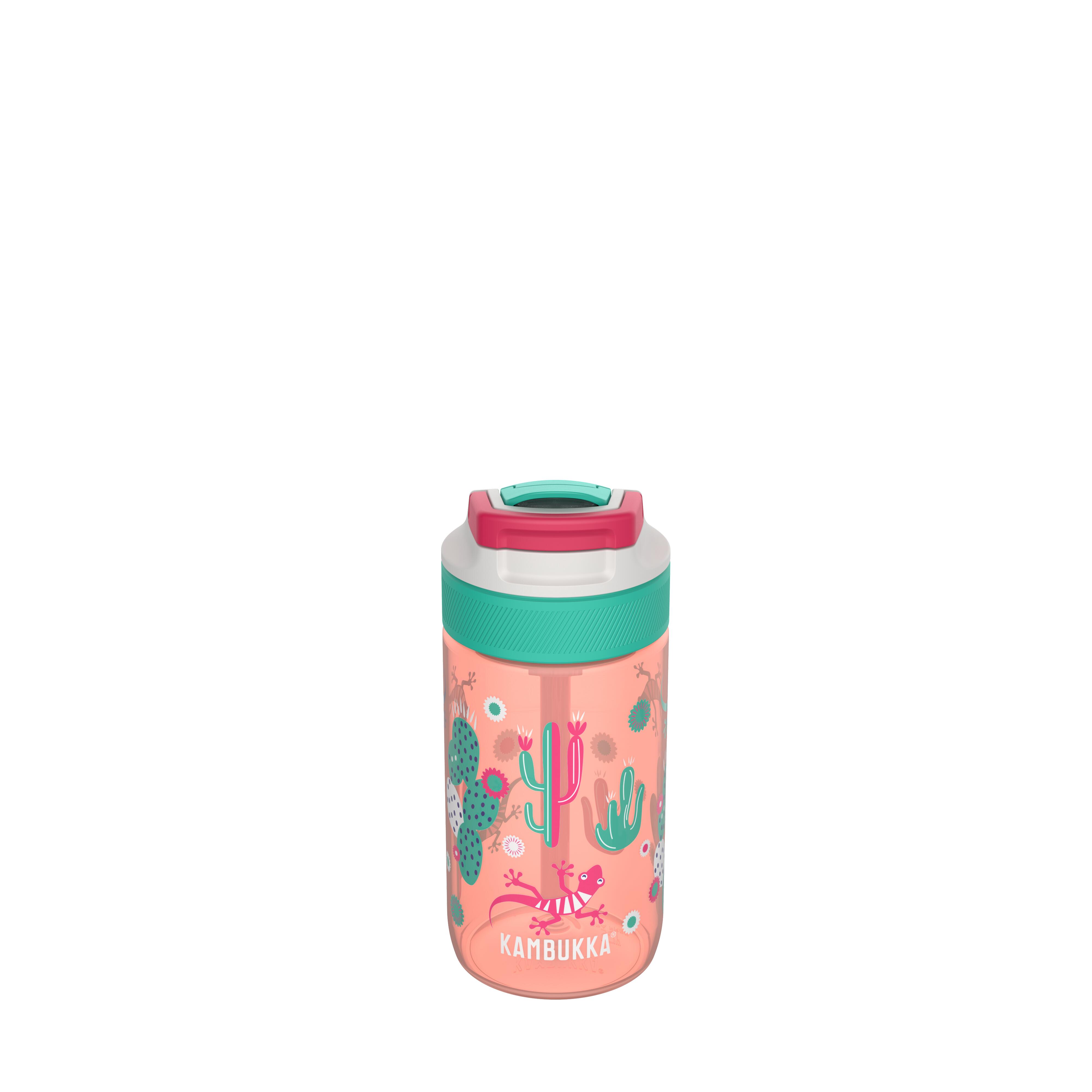 Butelka na wodę bidon dziecięcy Kambukka Lagoon 400ml Cactus Gekko