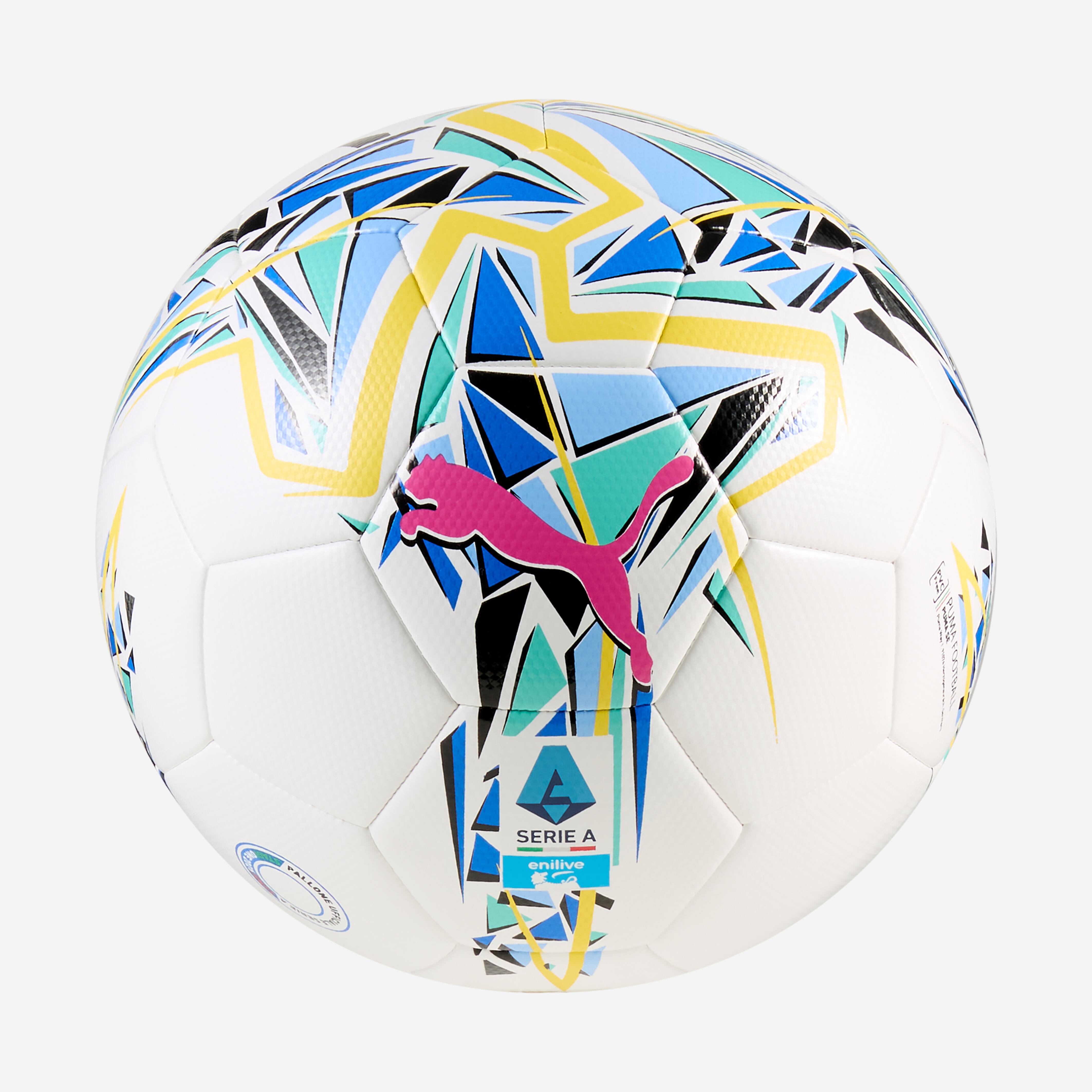 Piłka do piłki nożnej Puma Orbita Serie A Trzecia 25/26 rozmiar 5