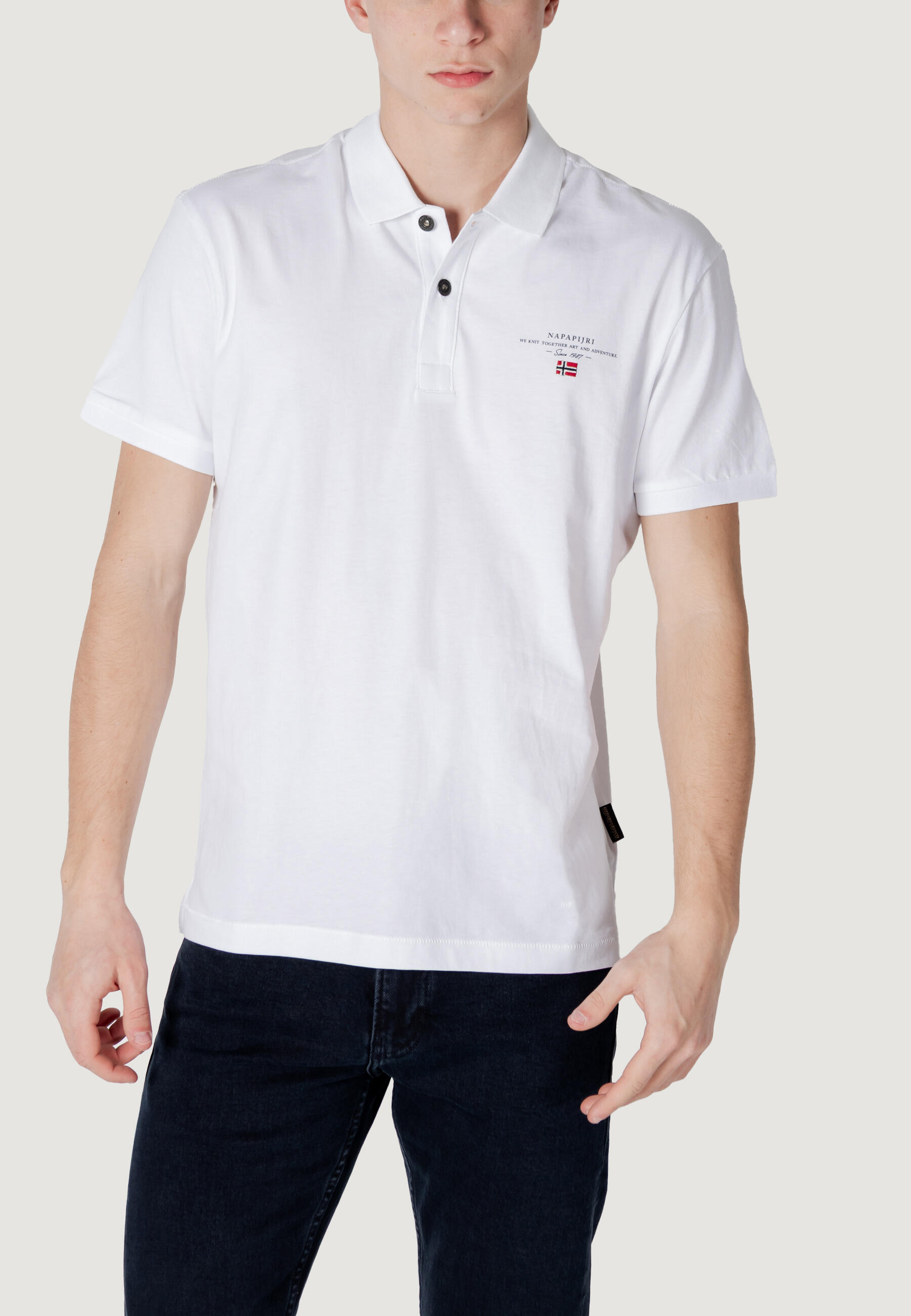 Polo z krótkim rękawem Mężczyzna NAPAPIJRI ELBAS JERSEY