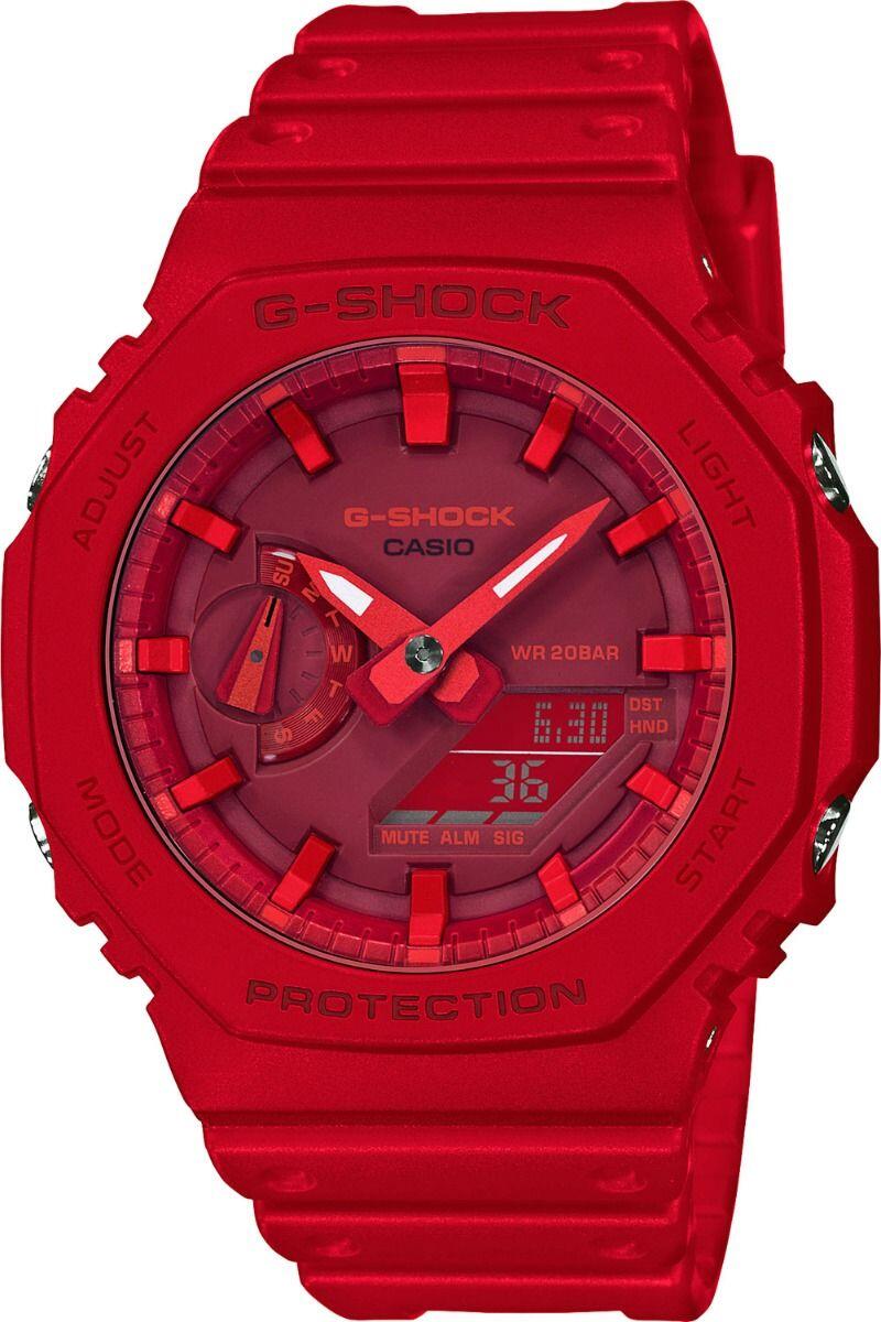 Zegarek męski Casio GA-2100-4AER, Quartz, 45mm, 20ATM