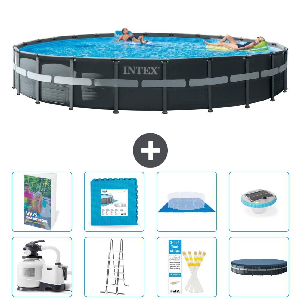 INTEX Basen Ultra XTR Okrągły - 732x132 cm - 9-częściowy S674