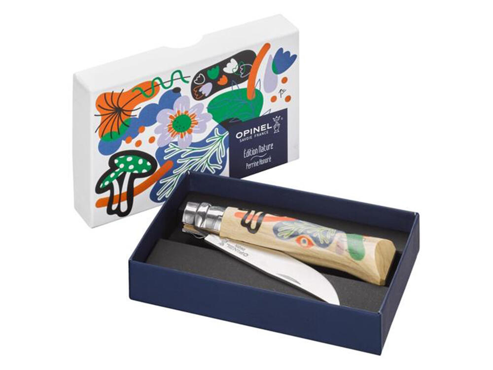 Nóż składany Opinel Edition Nature Perrine Honore No. 08 edycja limitowana