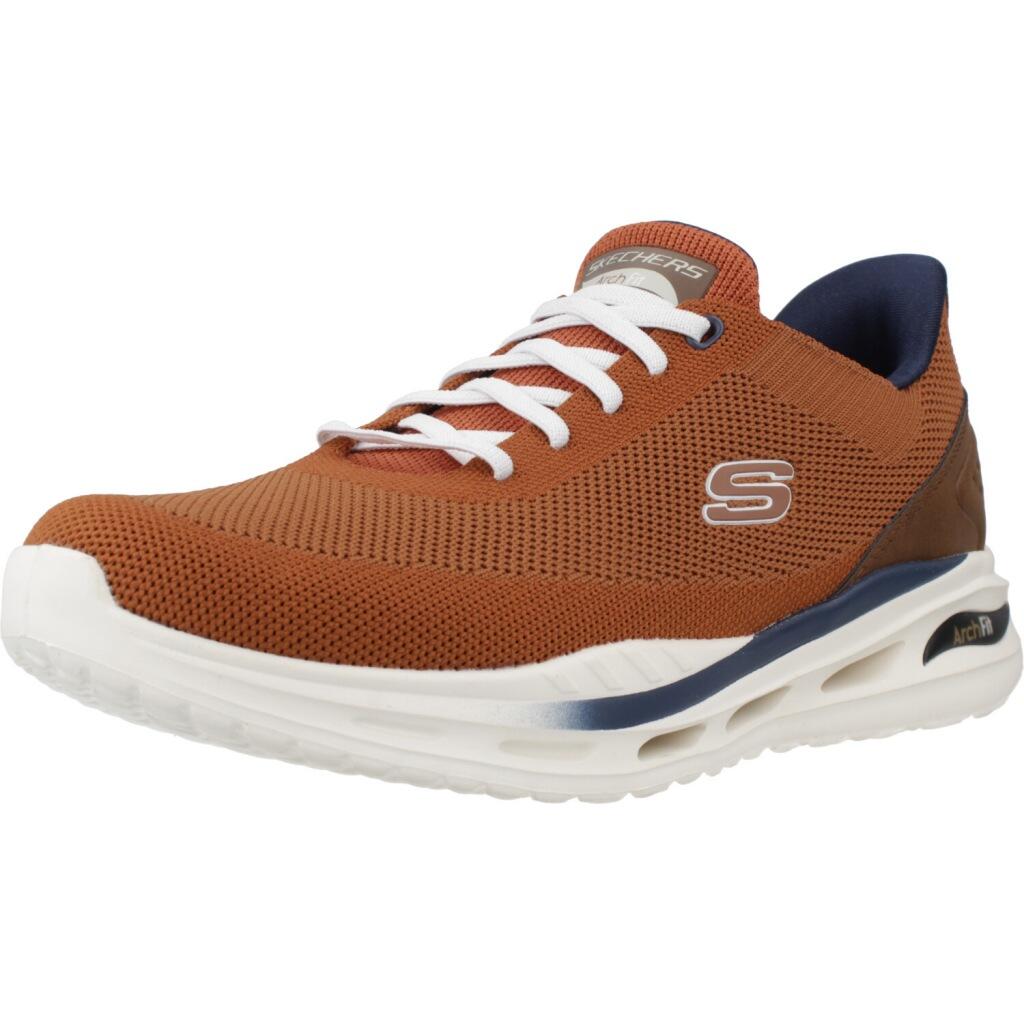Buty SKECHERS ARCH FIT ORVAN Brązowy