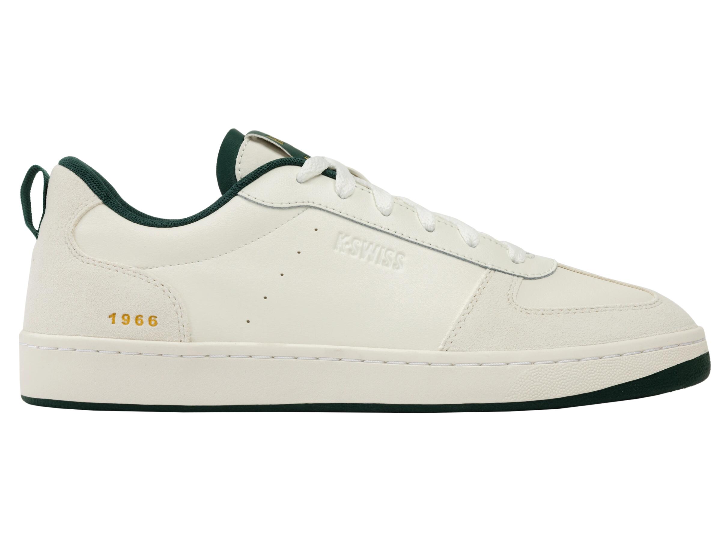 Sneakersy męskie K-swiss COURT VARSITY na co dzień białe (04734-180-M)