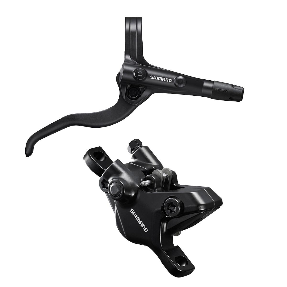 Regulowane tylne hydrauliczne hamulce tarczowe Shimano MT401