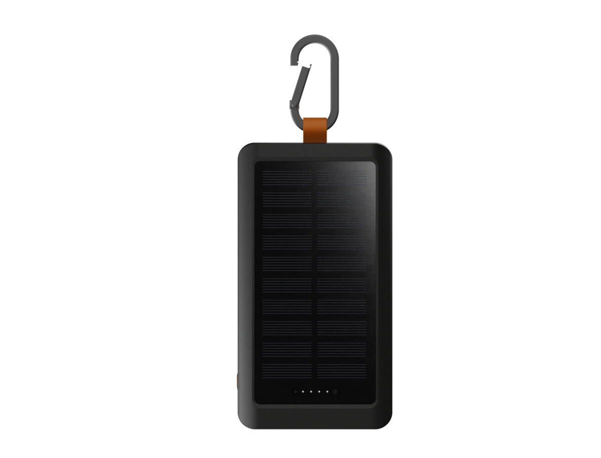 XTORM Powerbank solarny Go2 10.000 mAh 15W Czarny