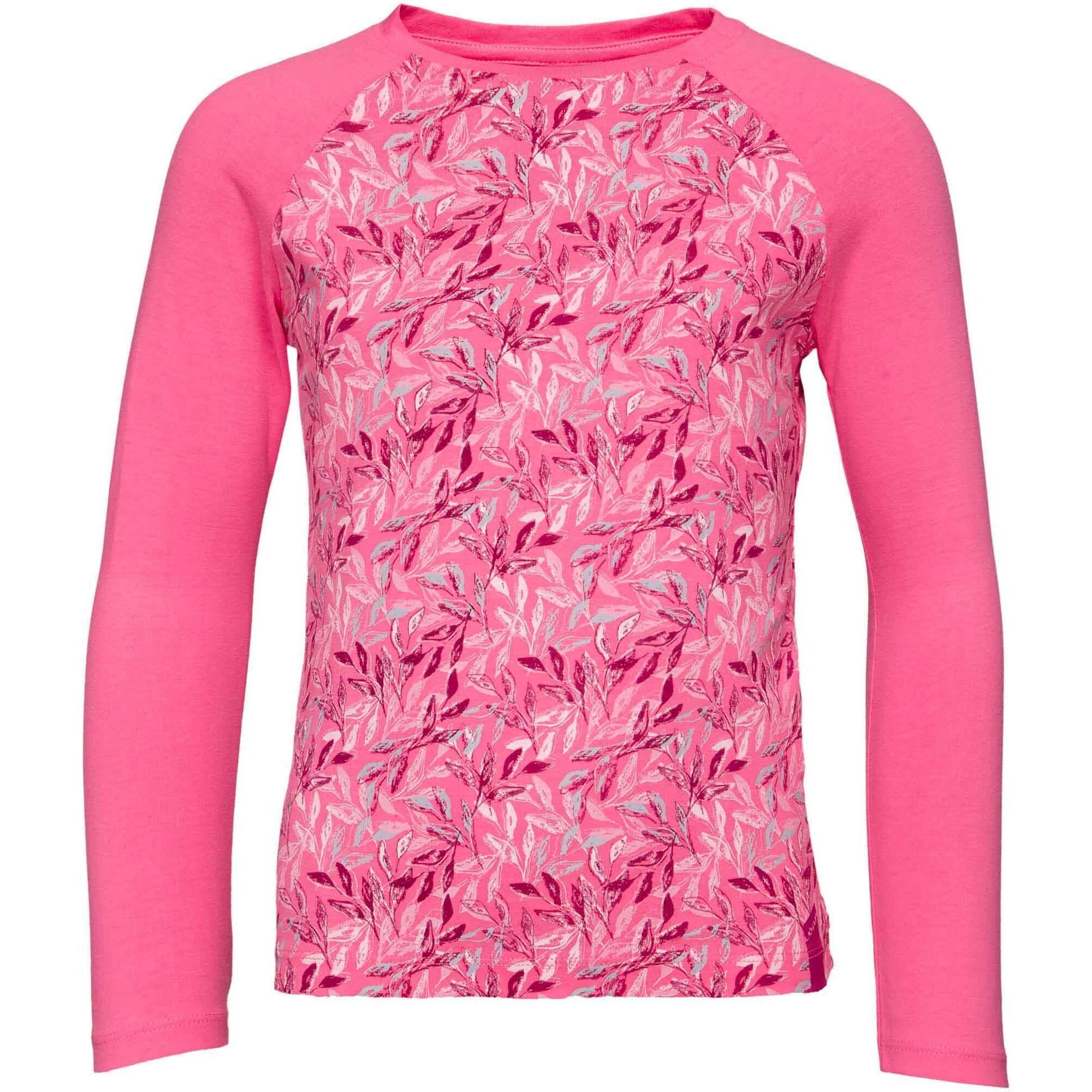 Różowa Koszulka dla Dziewczynek Loep Bilara Rozmiar 122-128 z Bawełny