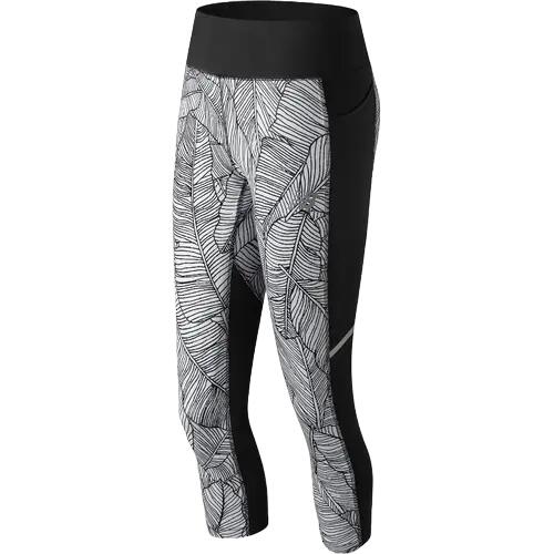 Legginsy damskie New Balance Print Impact