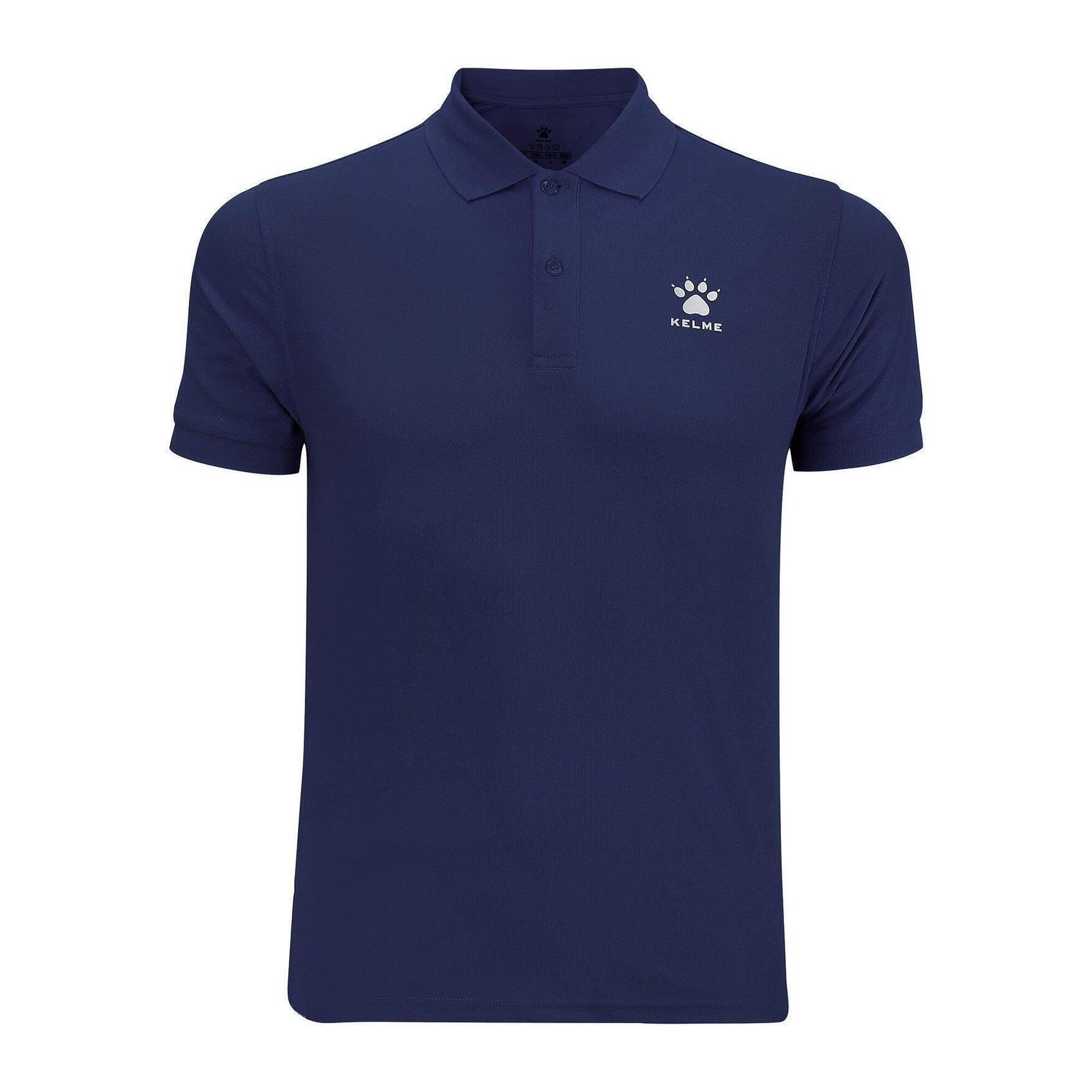 Kelme Polo Manga Corta Basic Marino Unisex
