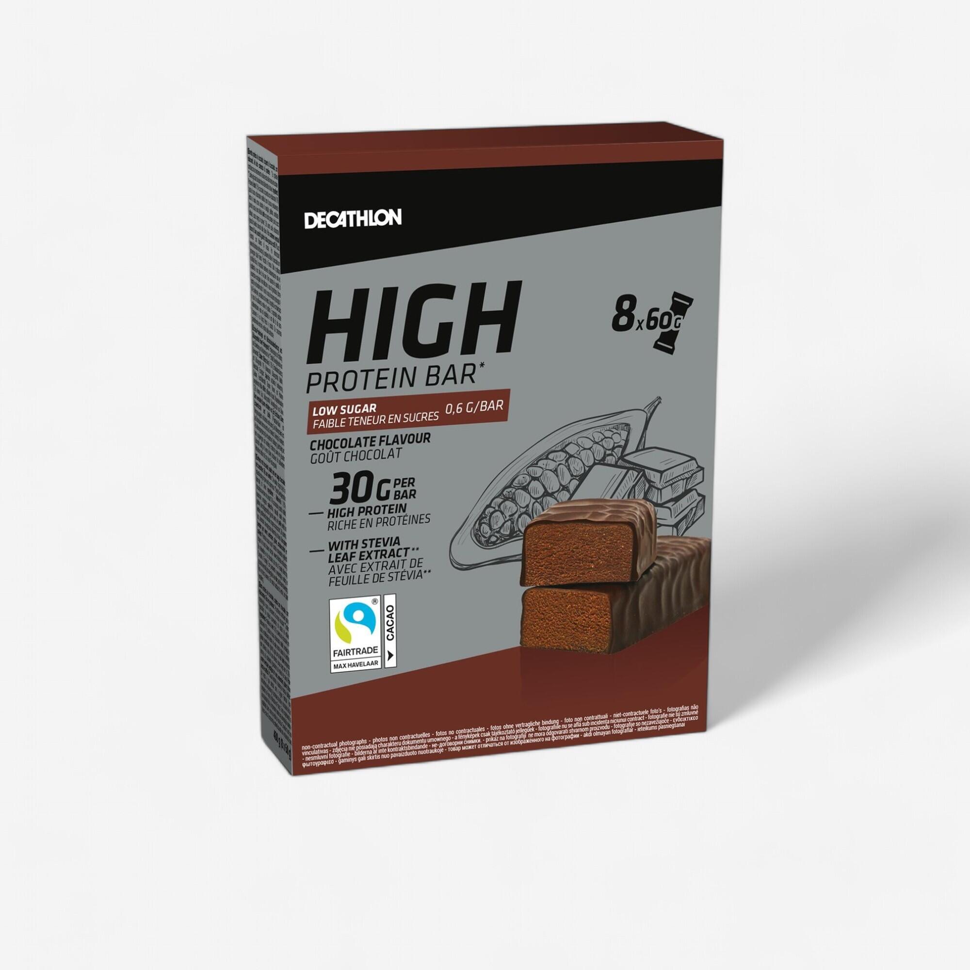 Baton proteinowy czekoladowy 8 x 60g