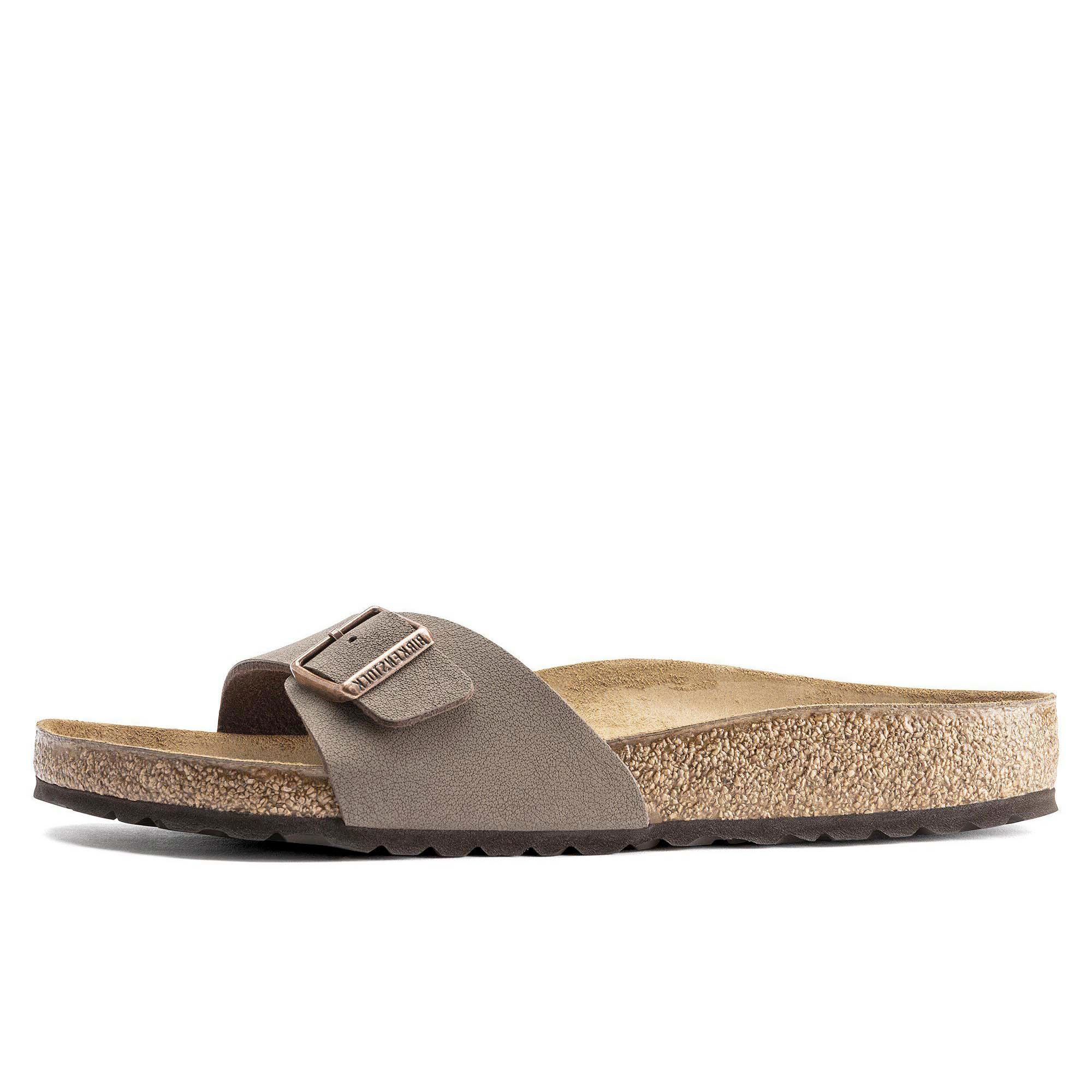 Kapcie Birkenstock Madrid Brązowe Damskie