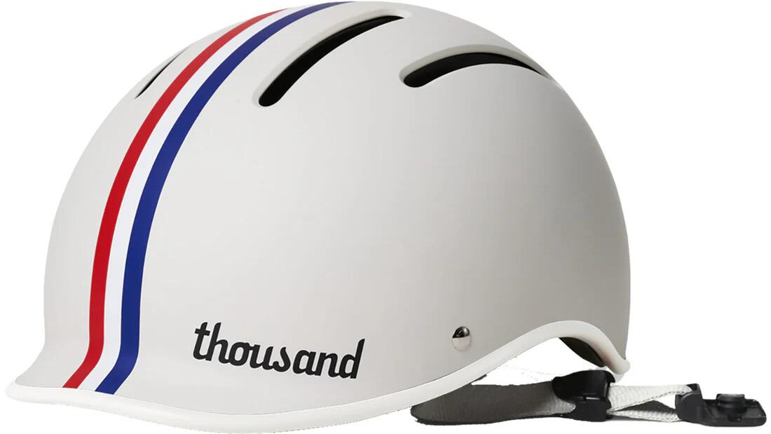 Kask dziecięcy Thousand Jr. - Kremowy Speedway - Uniwersalny rozmiar