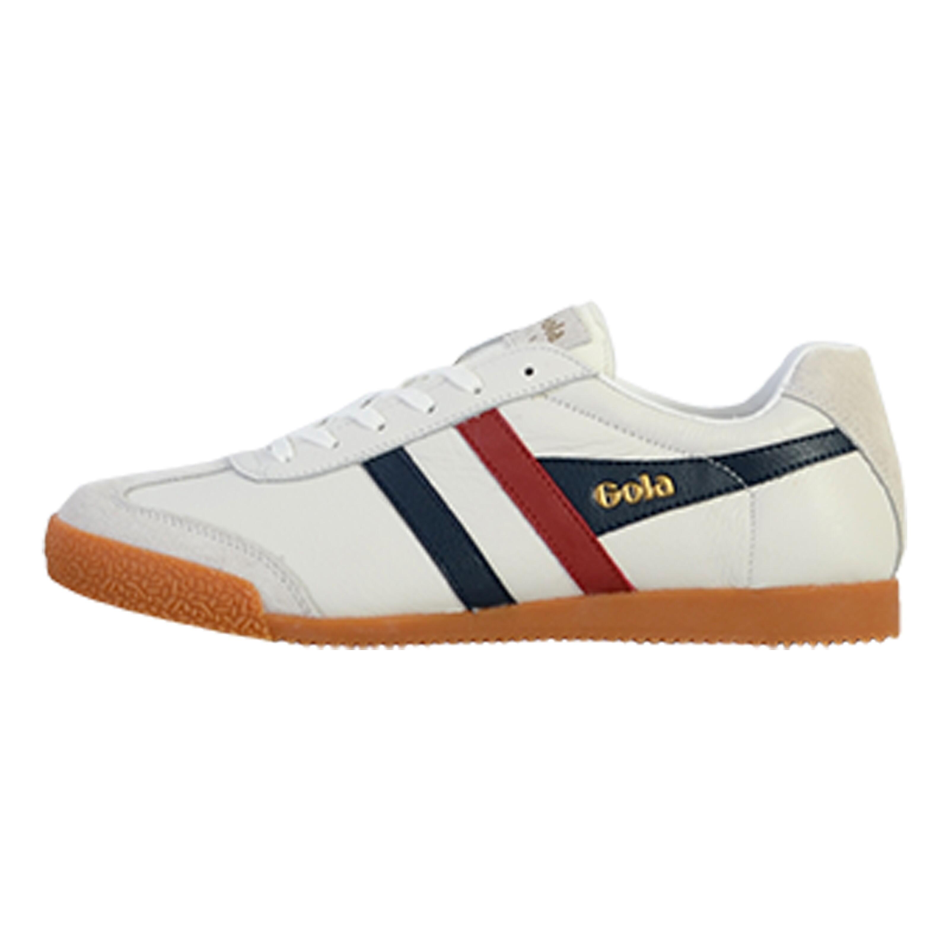 Baskets Homme Baskets Gola HARRIER LEATHER Blanc Gola