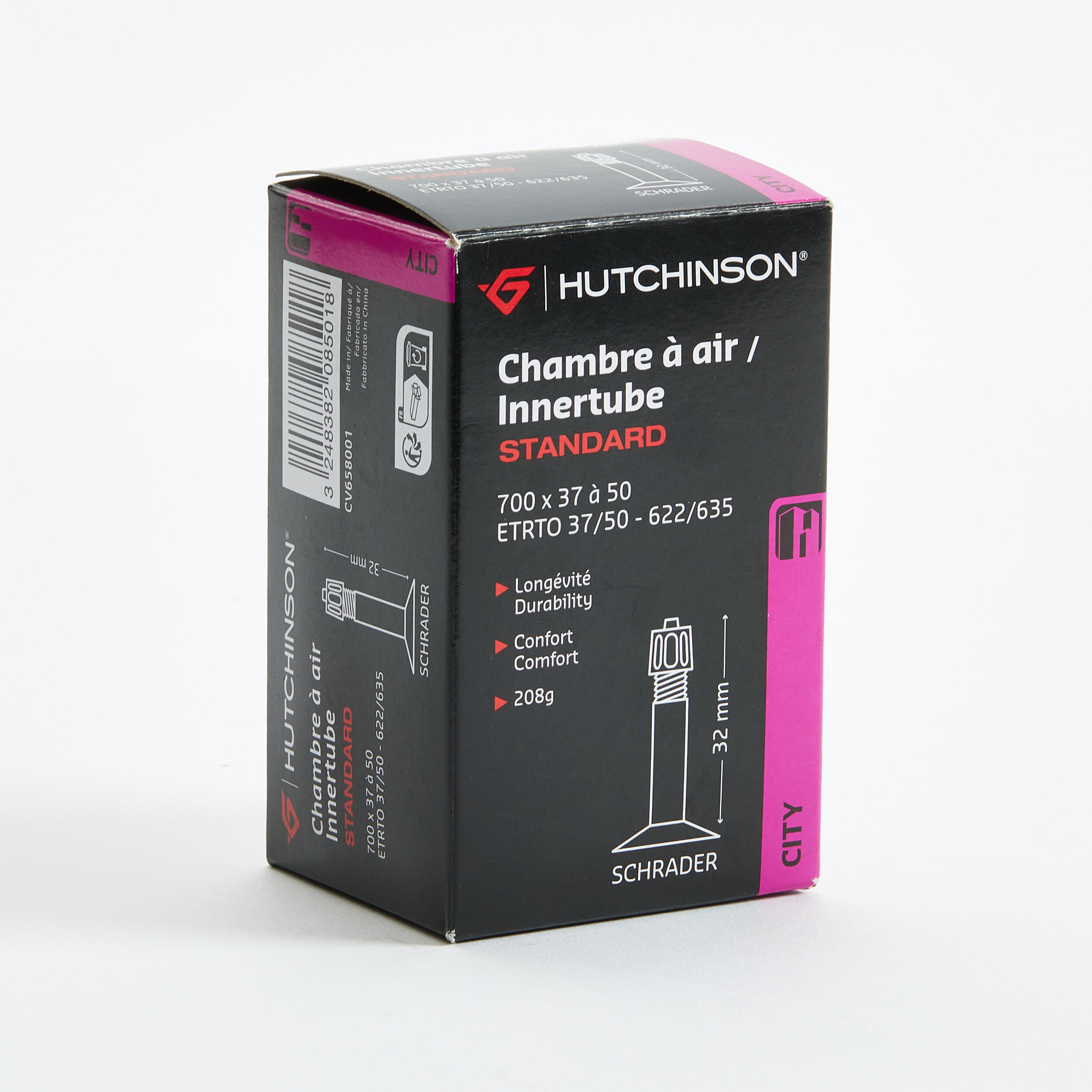 Dętka rowerowa Hutchinson 700x37-50 wentyl Schrader 32 mm