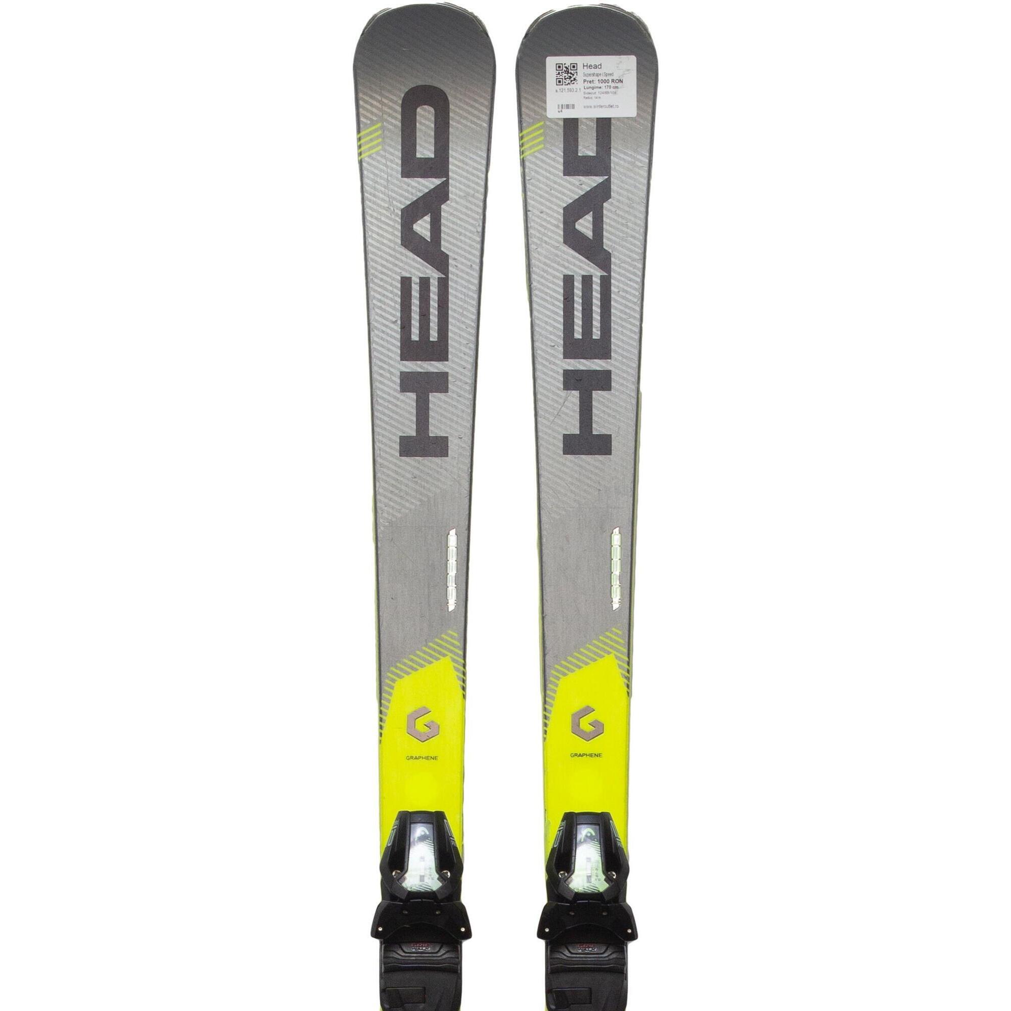 Second Life- Narty HEAD Supershape i.Speed  177 cm- Stan bardzo dobry