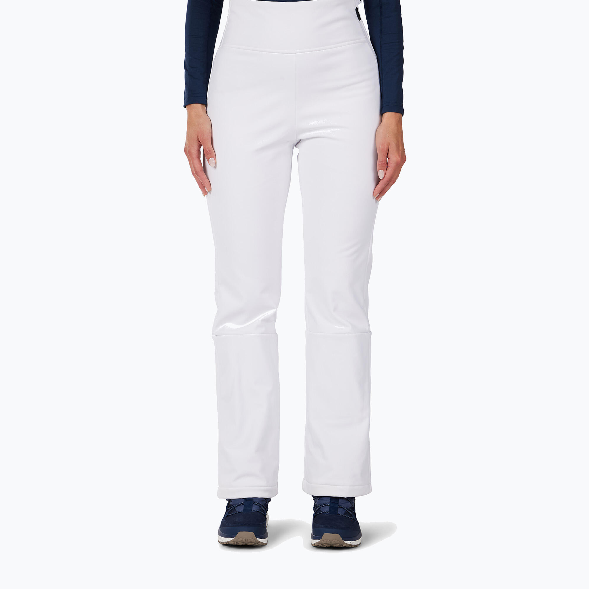 Spodnie narciarskie damskie Rossignol Ski Softshell White - XS