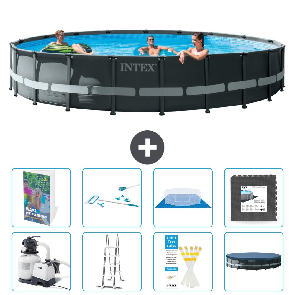 INTEX Basen Ultra XTR Okrągły - 610x122 cm - 9-częściowy S565