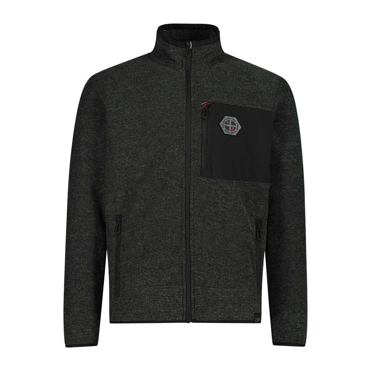 Bluza polarowa męska CMP 35H3907 Melange Knitted
