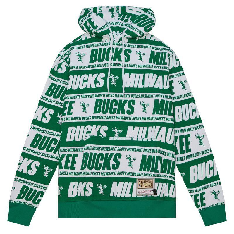 Bluza z kapturem Milwaukee Bucks Teamwrap