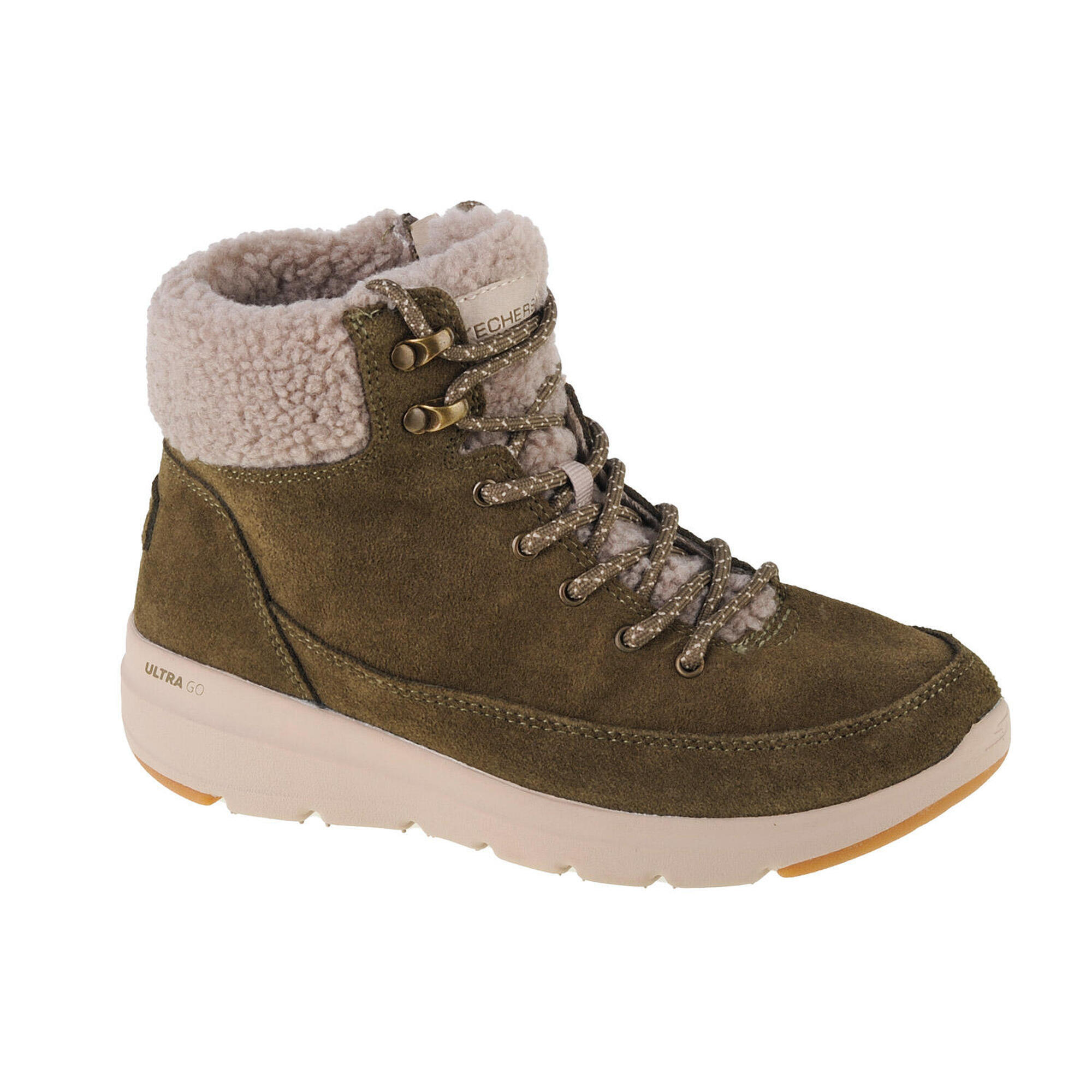 Buty zimowe damskie, Skechers Glacial Ultra - Woodlands