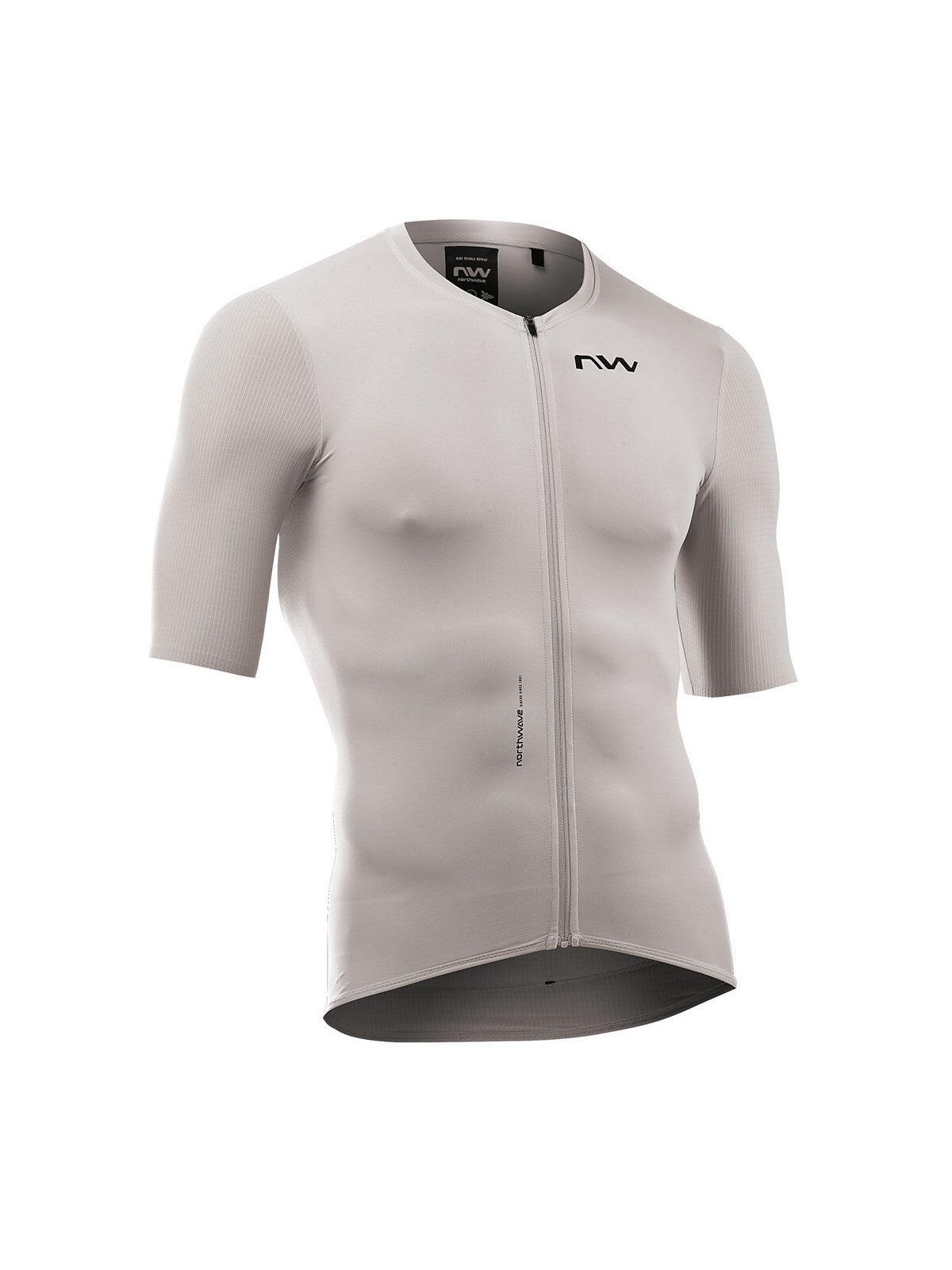 Koszulka rowerowa szosa gravel NORTHWAVE Essence Jersey UPF50 szary