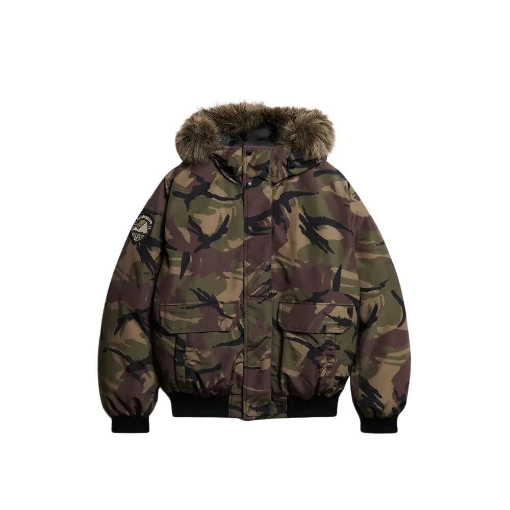 Kurtka bomber z syntetycznym futrem Superdry Everest