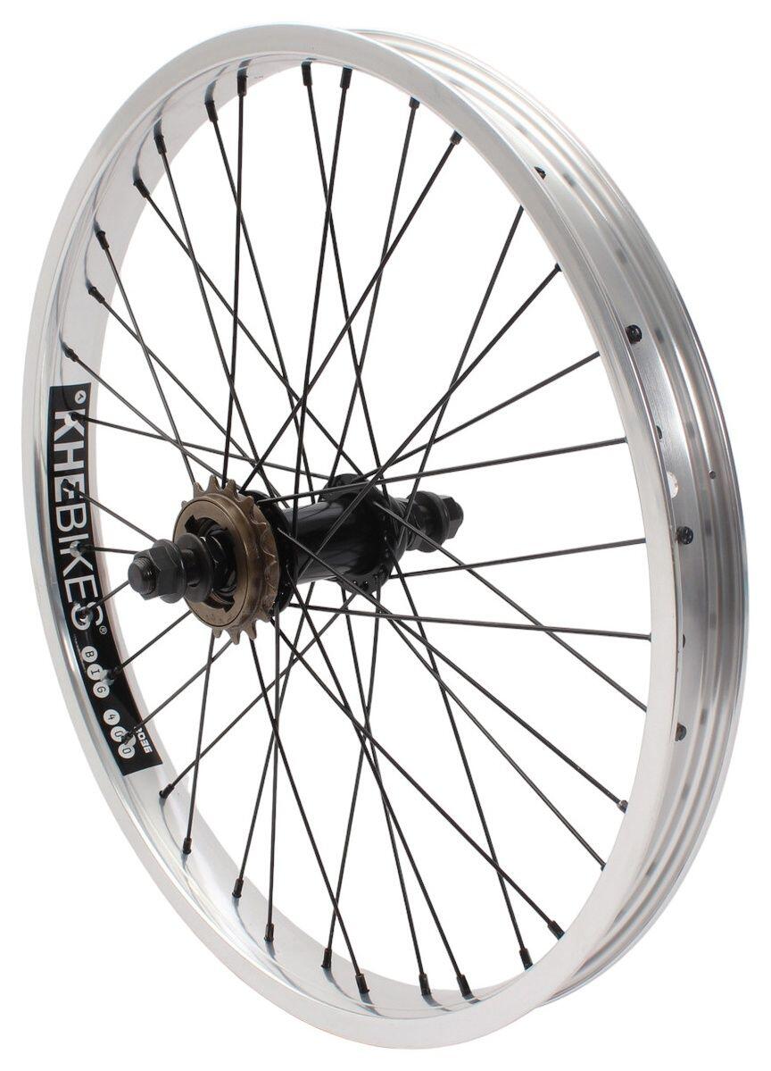 Tylne koło BMX KHE PRISM 20 cali srebrne