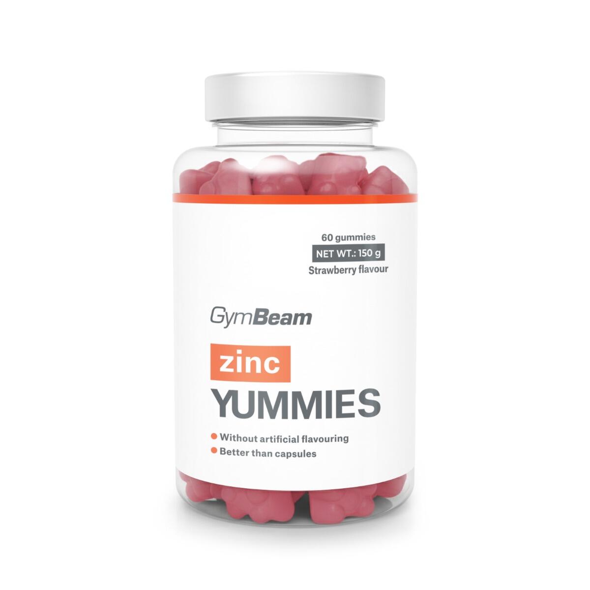 Cynk Yummies żelki smak truskawkowy