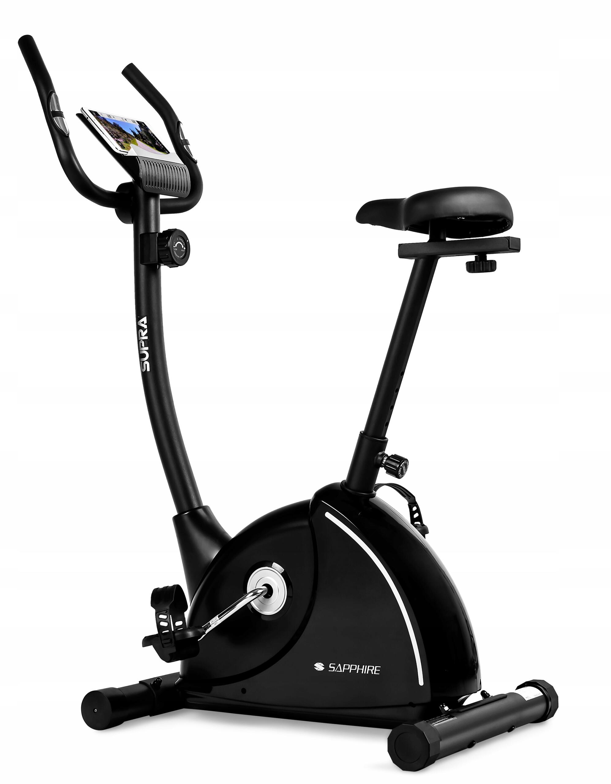 Rower treningowy stacjonarny Sapphire Supra magnetyczny