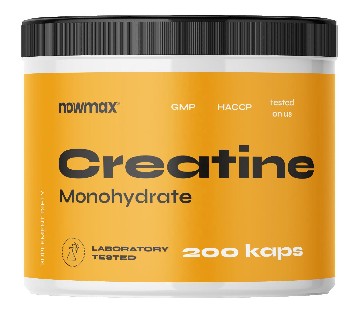 nowmax® Creatine Monohydrate 200 kaps