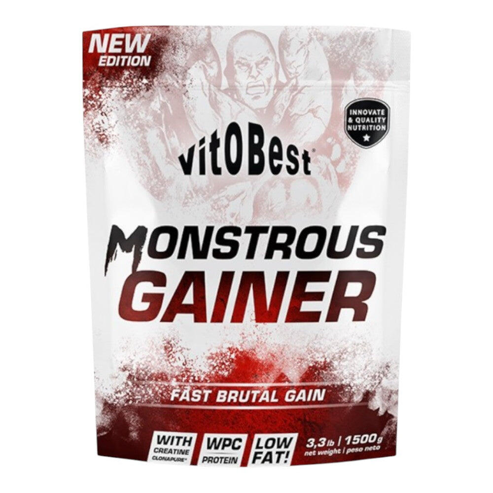 Monster Gainer 2200 - 1,5 kg VitoBest Truskawka