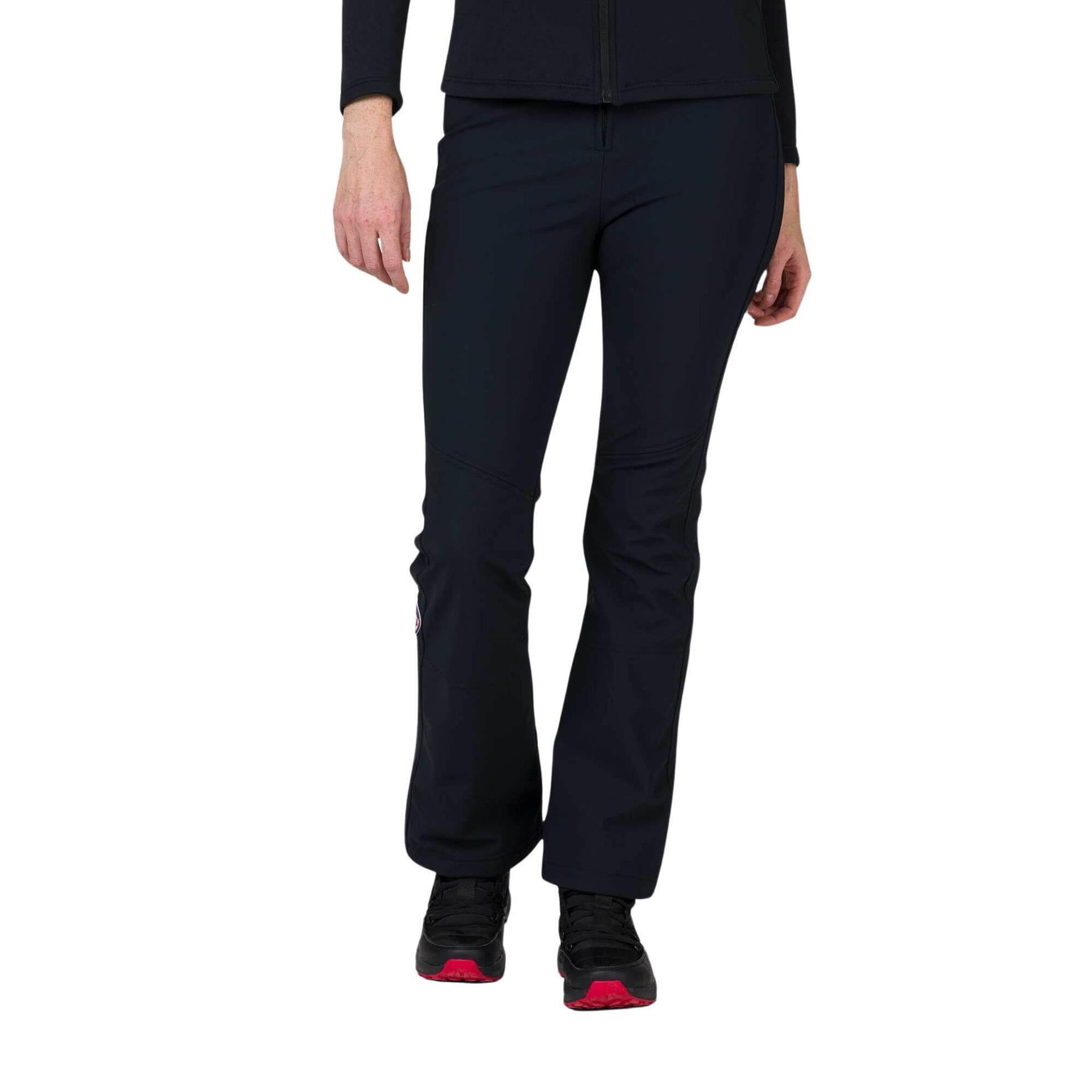 Spodnie narciarskie Rossignol damskie Resort Softshell Pant czarne - M