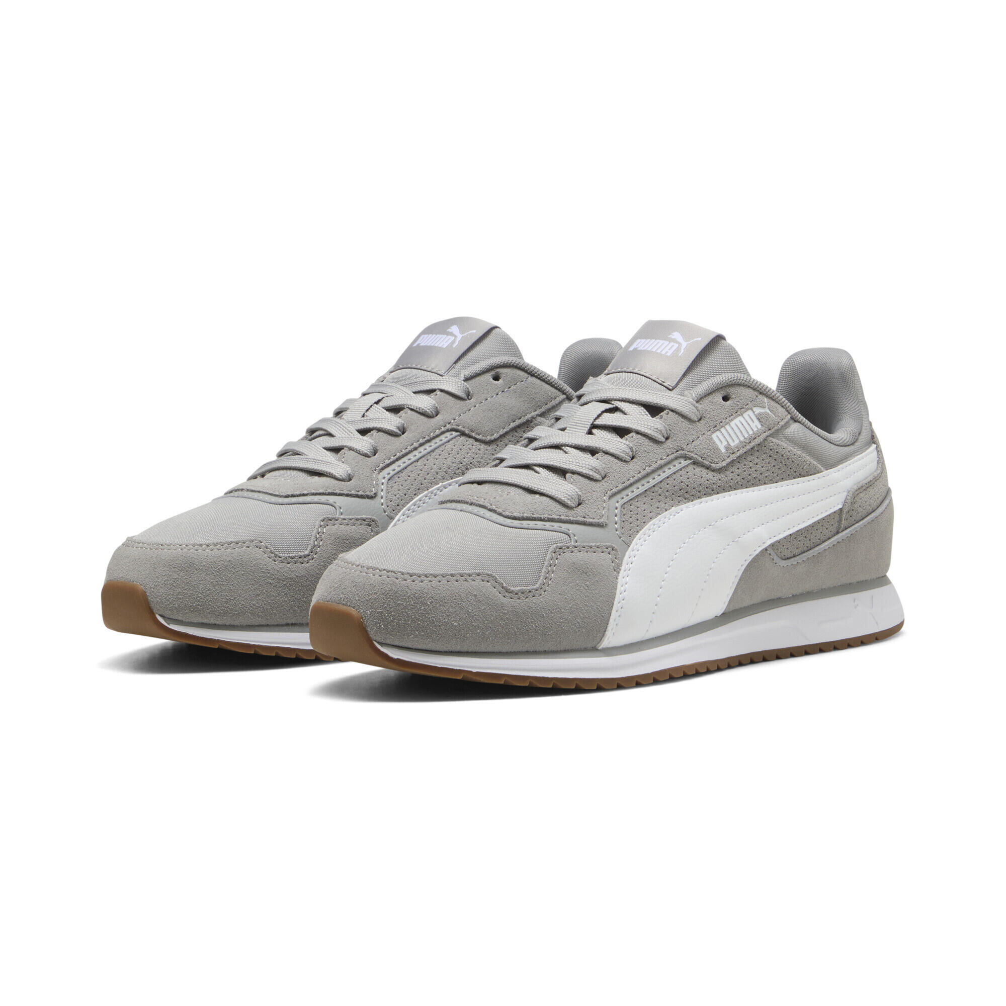 Sneakersy unisex Softride St Miler PUMA Gray Echo White Gum Beige