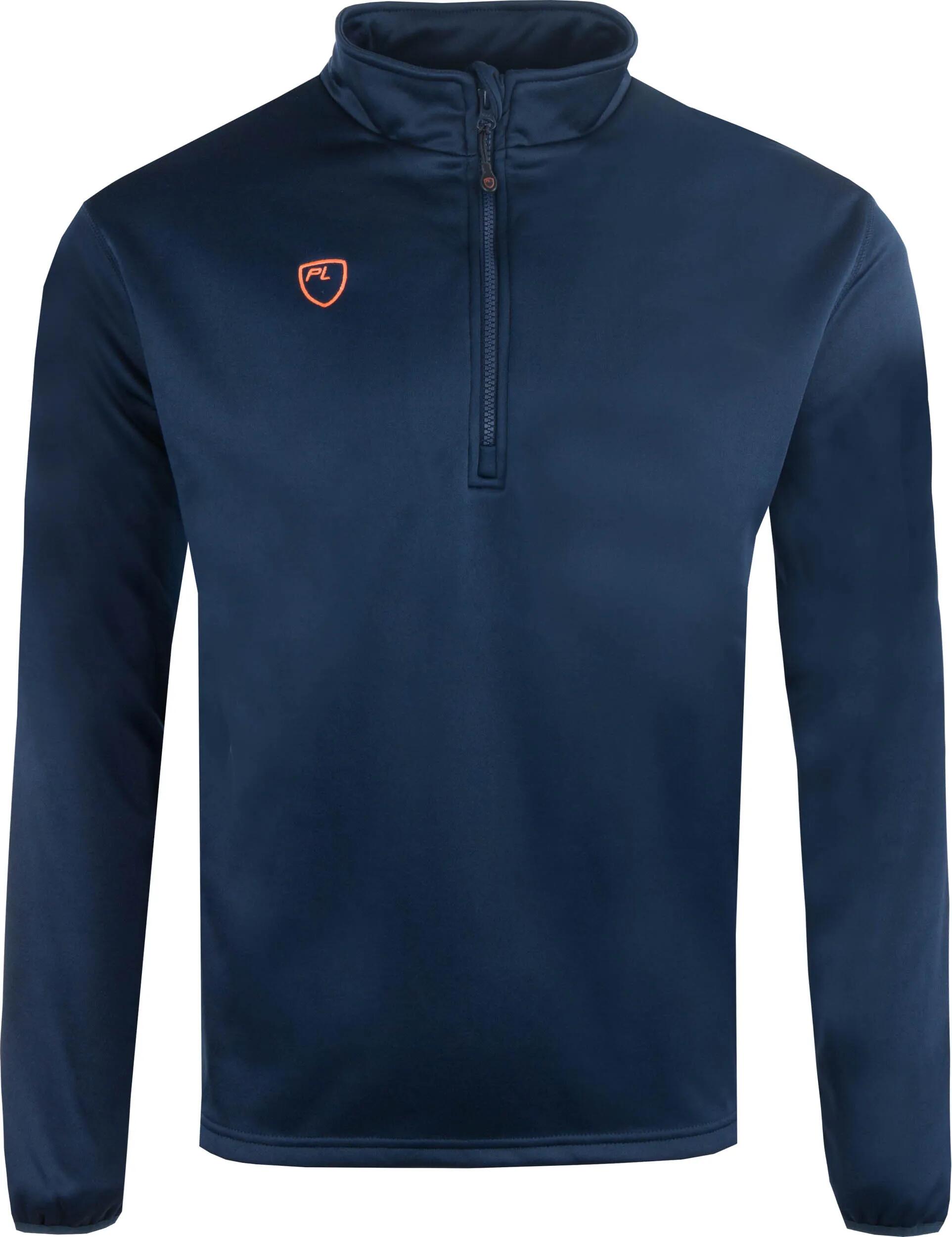 Męska bluza Playerlayer 1/4 zip midlayer granatowa 2XL