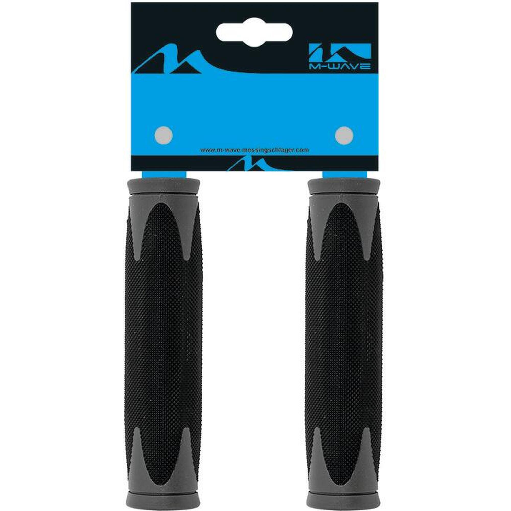 Chwyty Atb Czarno/Szare 130Mm 2-Komponentowe