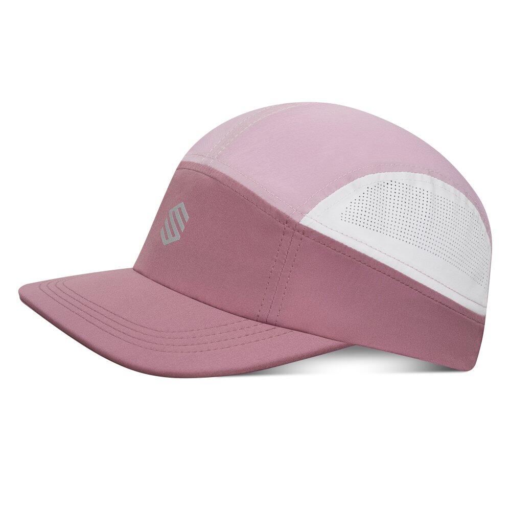 Pięciopanelowa sportowa czapka z daszkiem Fitness Siroko Sprint Lavender Lilac