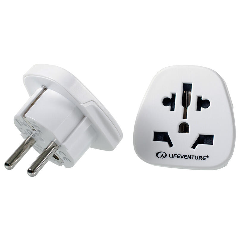 LIFEVENTURE Adapter EUROPEAN TRAVEL ADAPTOR