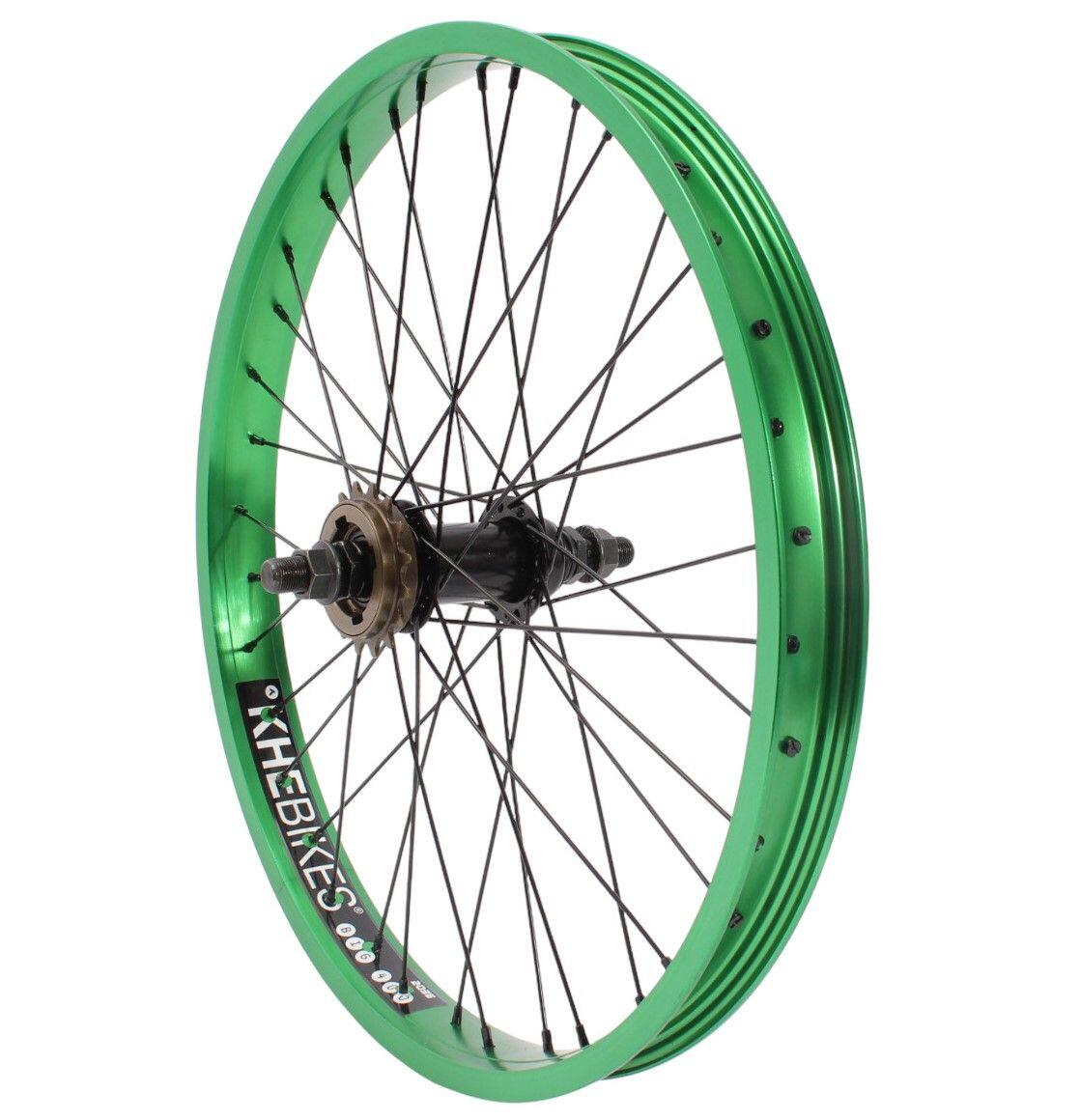 Tylne koło BMX KHE PRISM 20 cali zielone