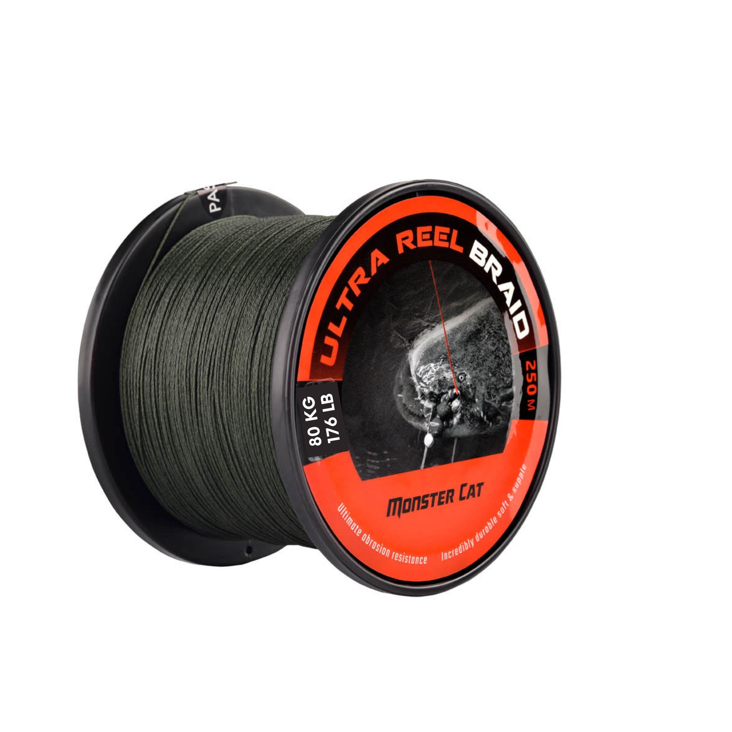 Plecionka sumowa na kołowrotek Monster Cat ultra braids 250 m/50 kg/110 lb