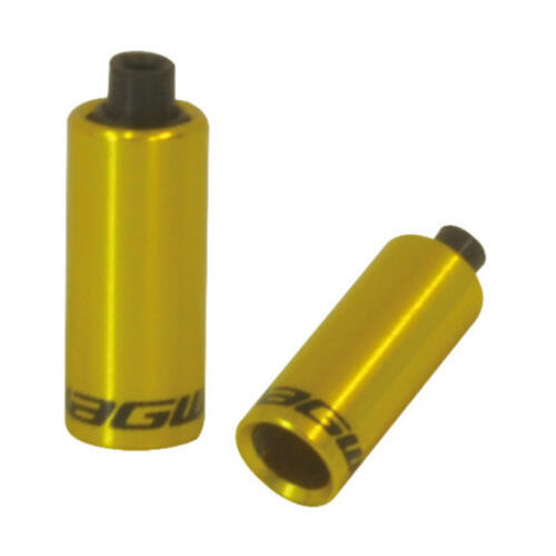 End caps Hooded - 4 5mm Shift (Braided) - alloy (30pcs) - Gold