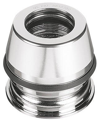 Zestaw sterów Ergotec 1 1/8 z gwintem srebrny