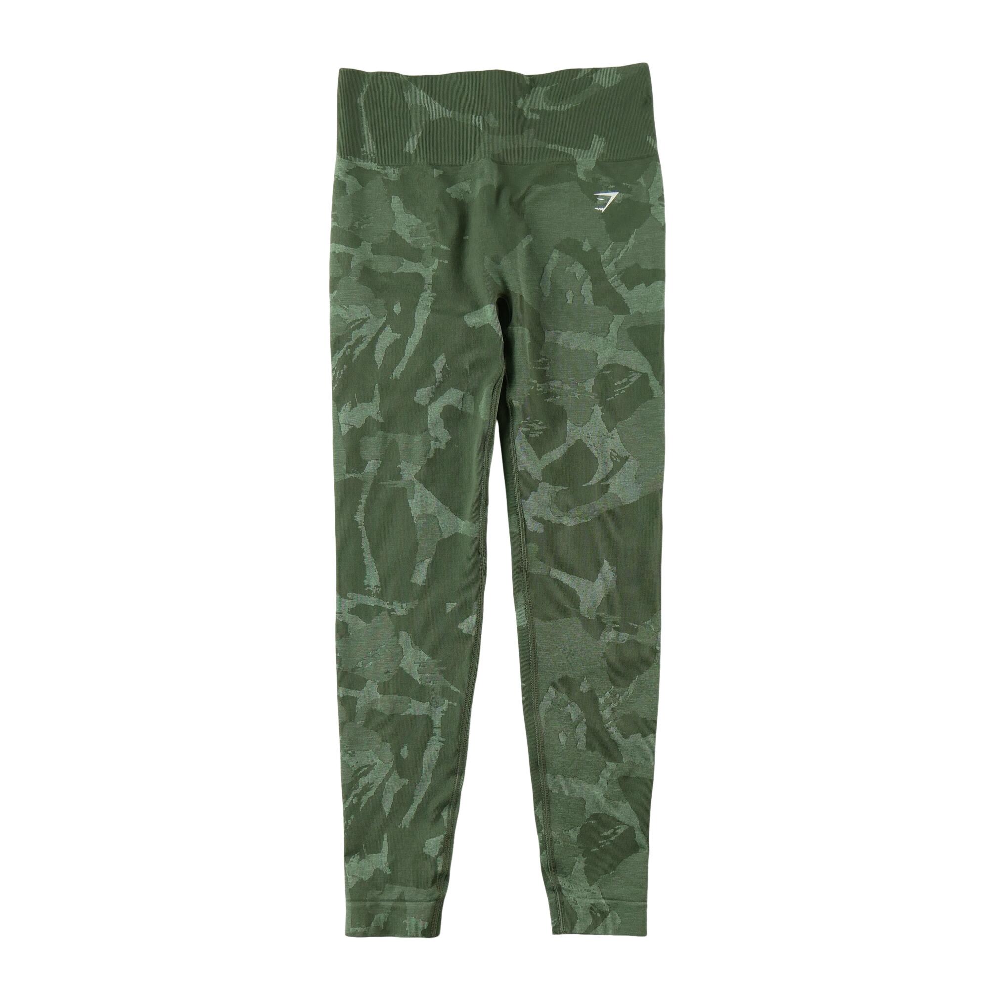 Second life - Legginsy damskie Gymshark do jogi zielone - Jak nowy
