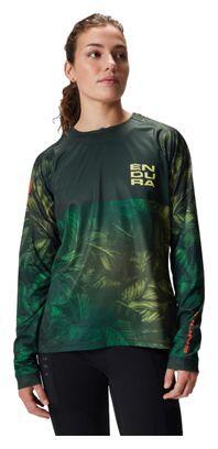 Longsleeve rowerowy damski Endura Tropical Print Ltd W ghillie