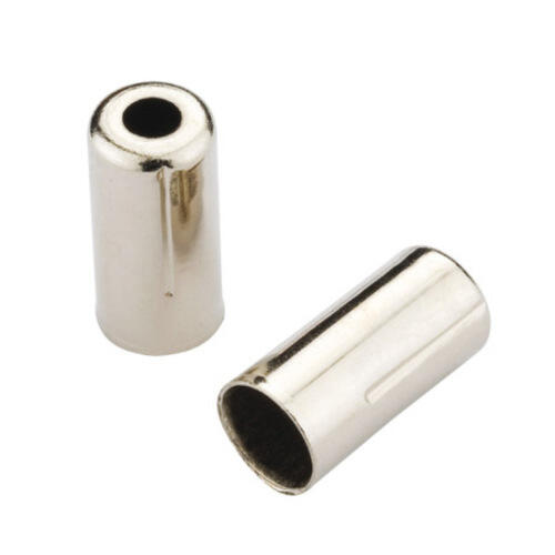 JAGWIRE Nakładki końcowe otwarte 5 mm mosiądz/chrom 1000