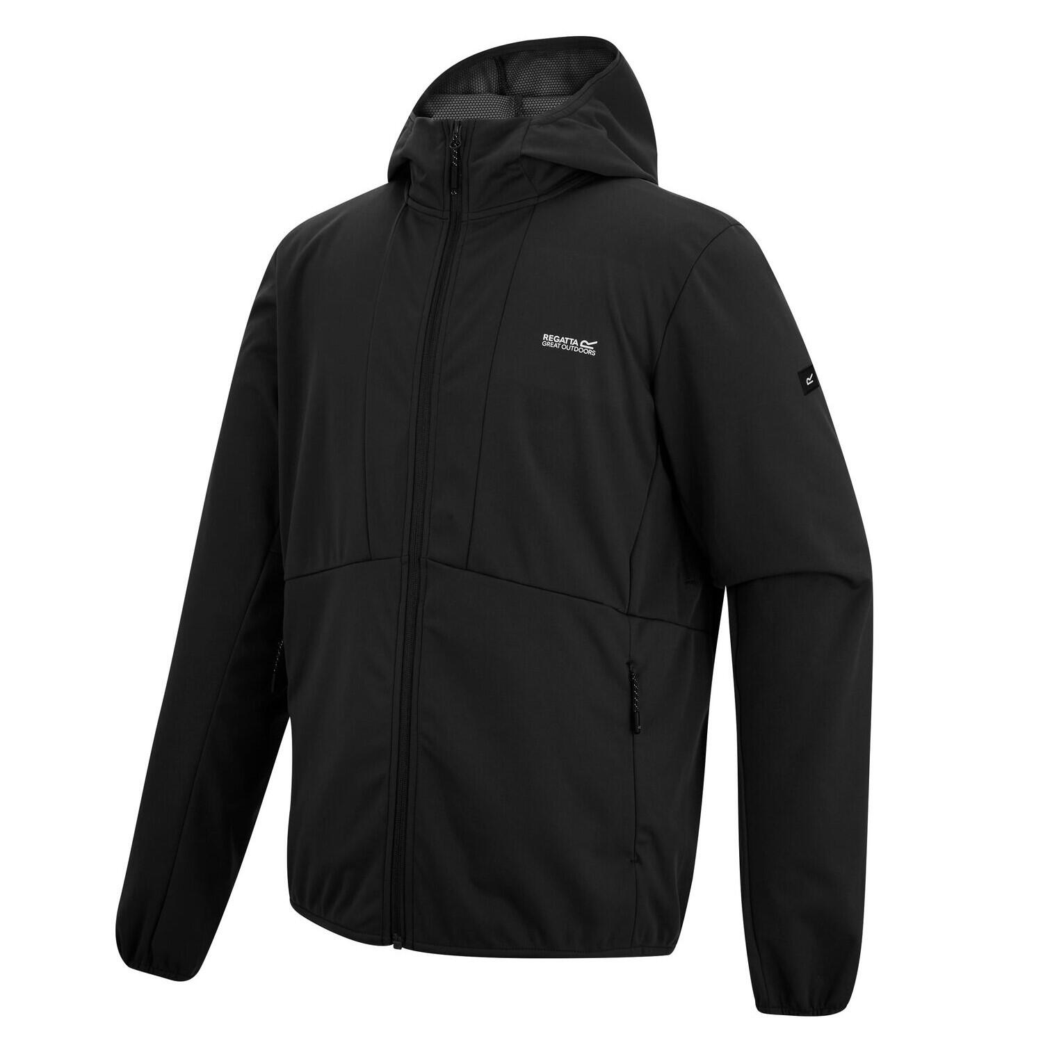 Męska wodoodporna kurtka typu softshell z kapturem Tredmoor
