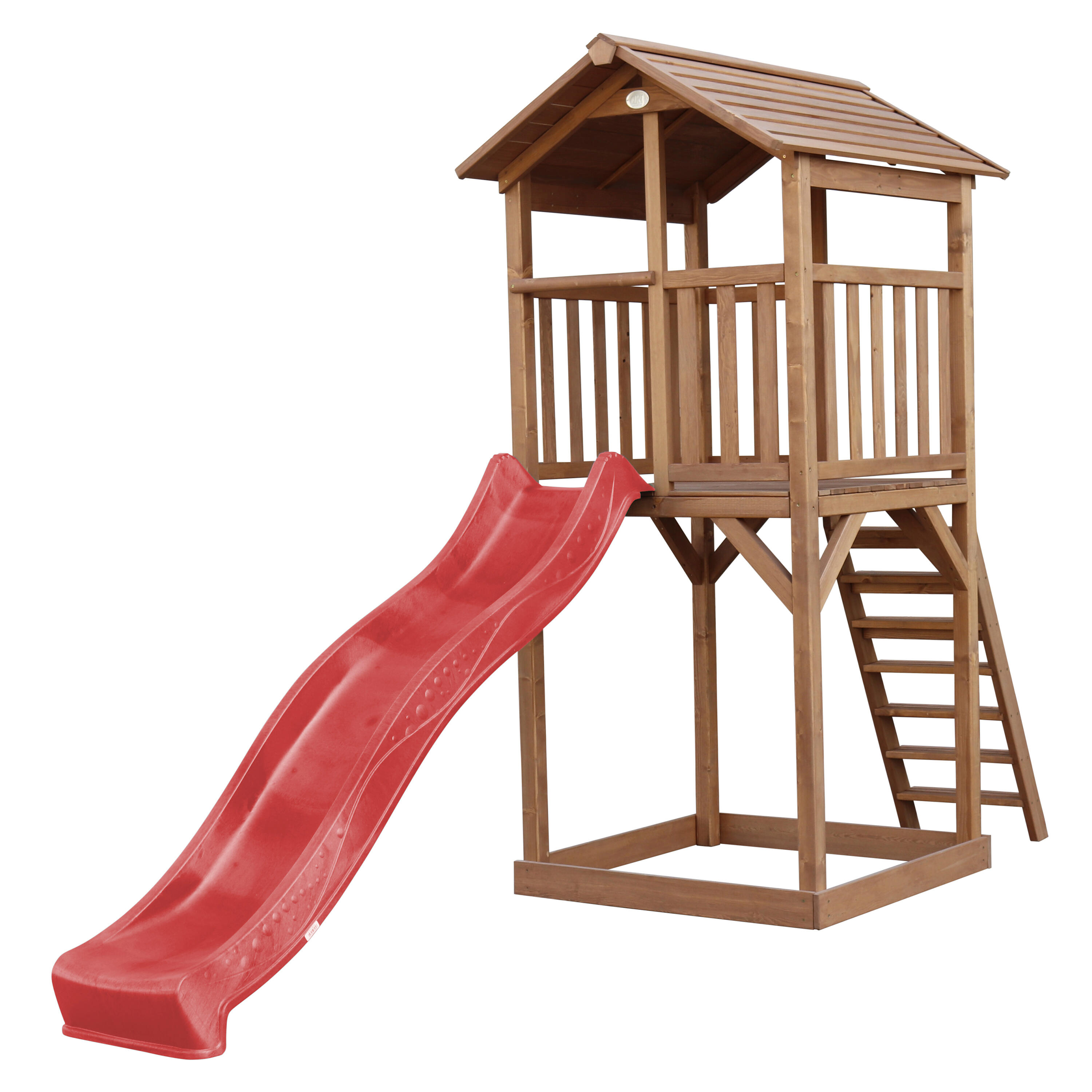 Plac zabaw AXI Beach Tower, zjeżdżalnia i piaskownica