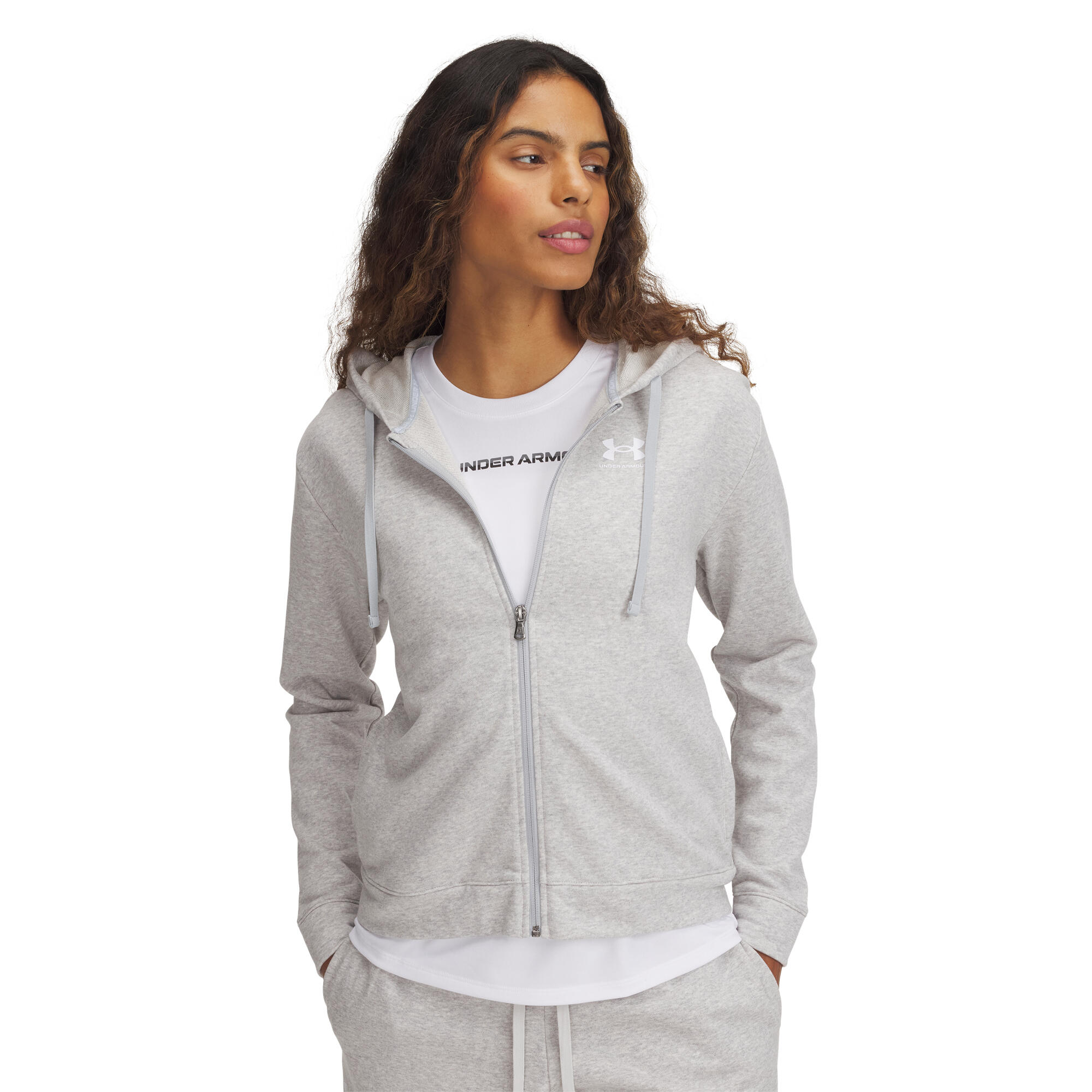 Damska bluza zapinana na zamek Under Armour Rival Terry
