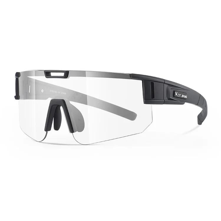Sportowe okulary przeciwsłoneczne fotochromowe wiatroszczelne