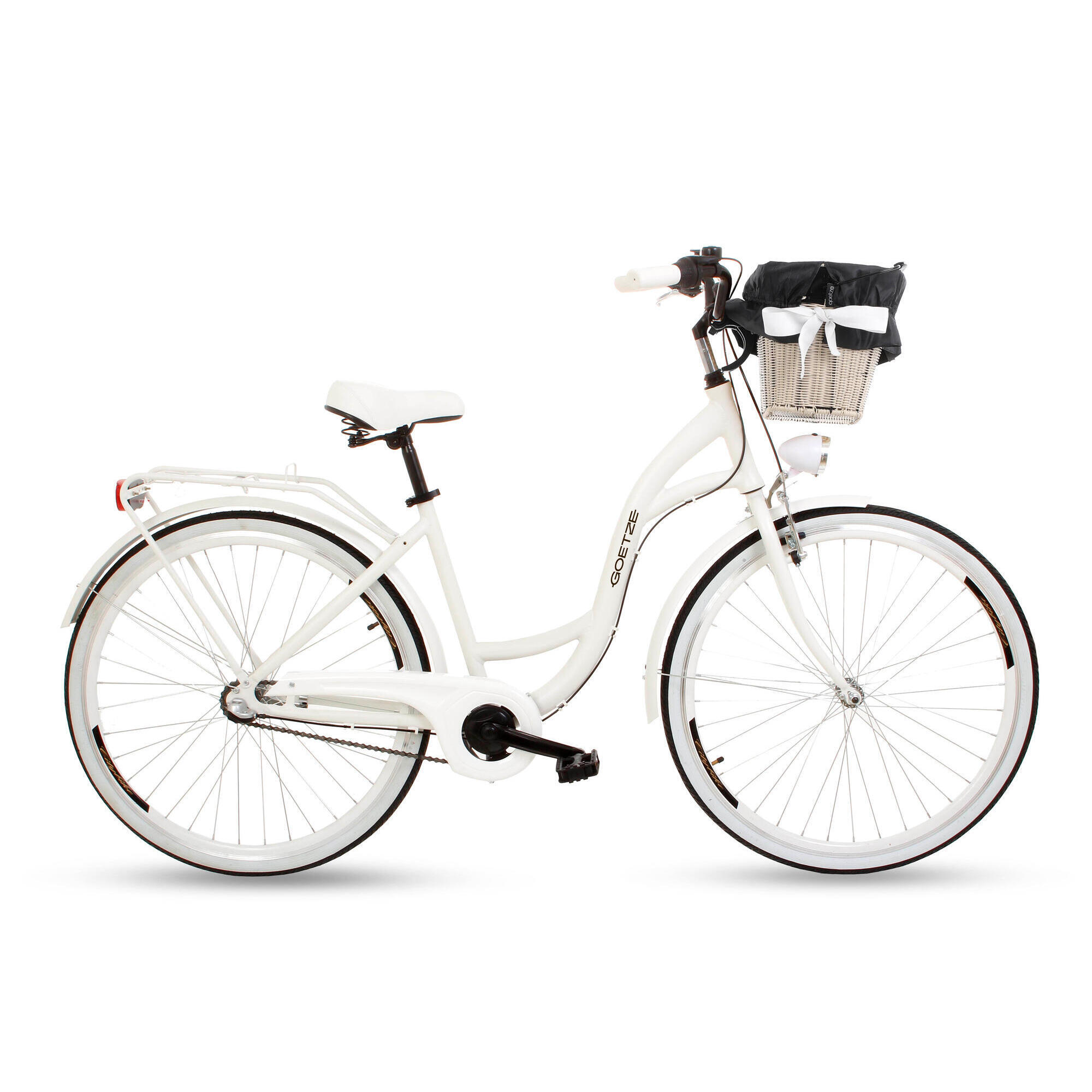 Rower miejski damski GOETZE Style 28 3B kosz
