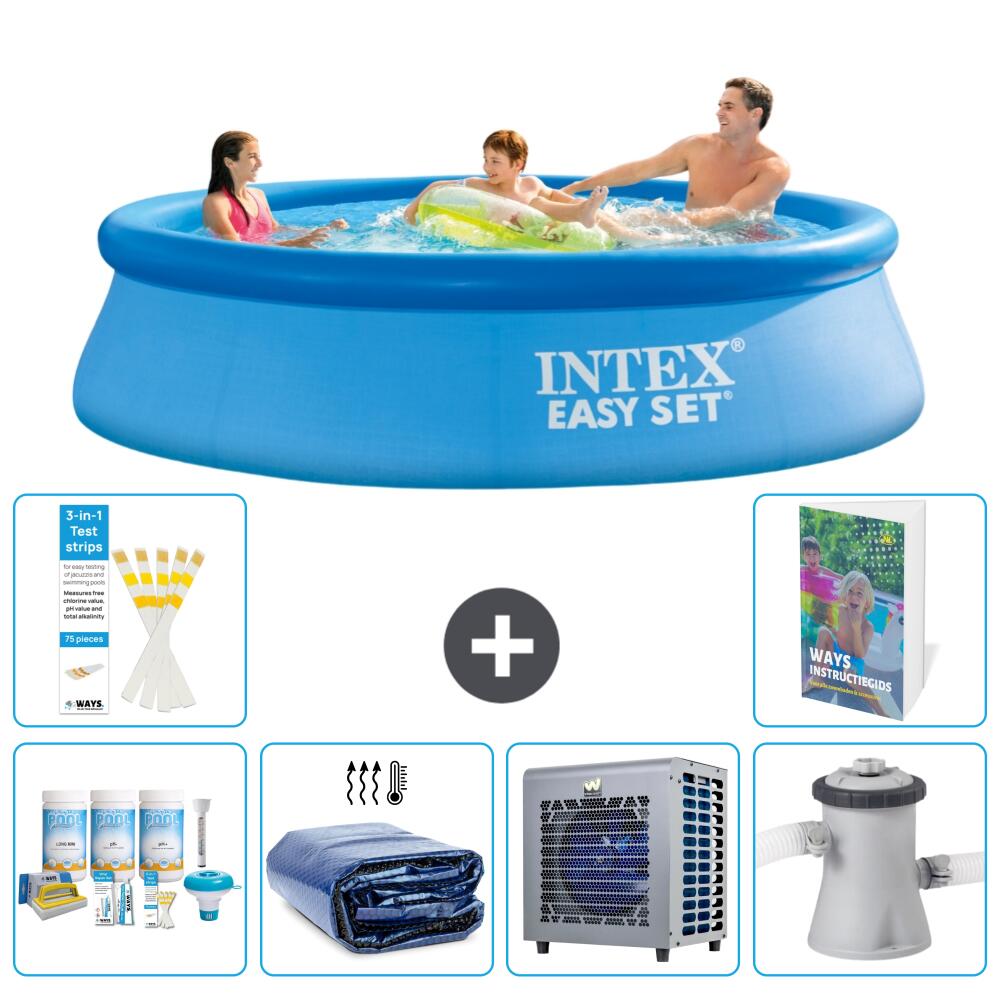 INTEX Basen Easy Set Okrągły - 305x76 cm - 7-częściowy S128